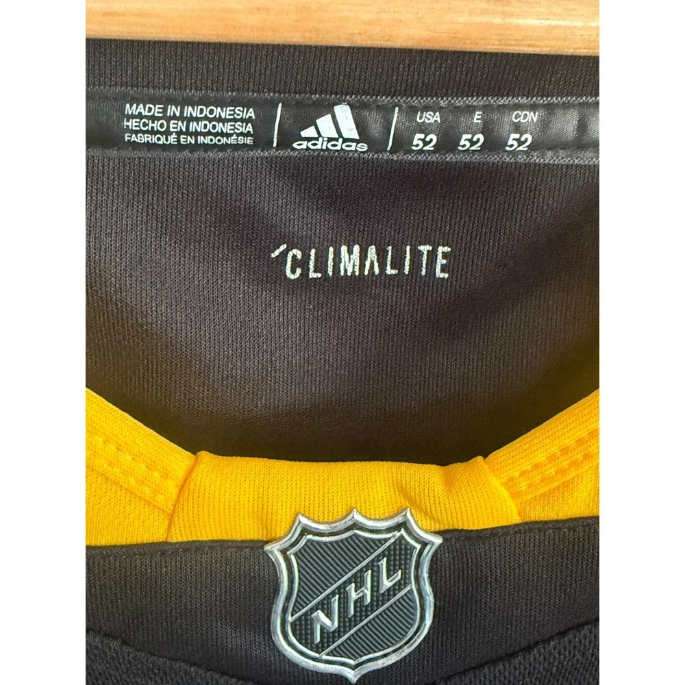 Adidas Boston Bruins Patrice Bergeron 37 Alternate NHL Jersey Mens 52 L Black